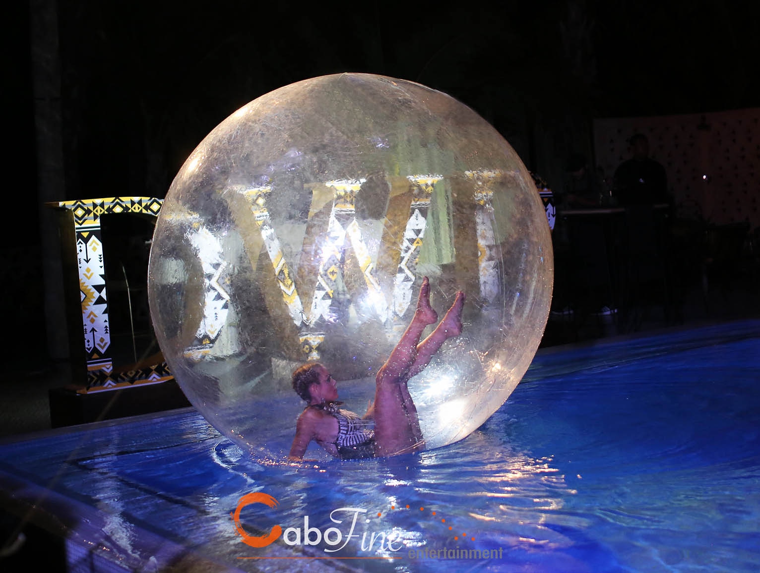 cabo fine entertainment water ball