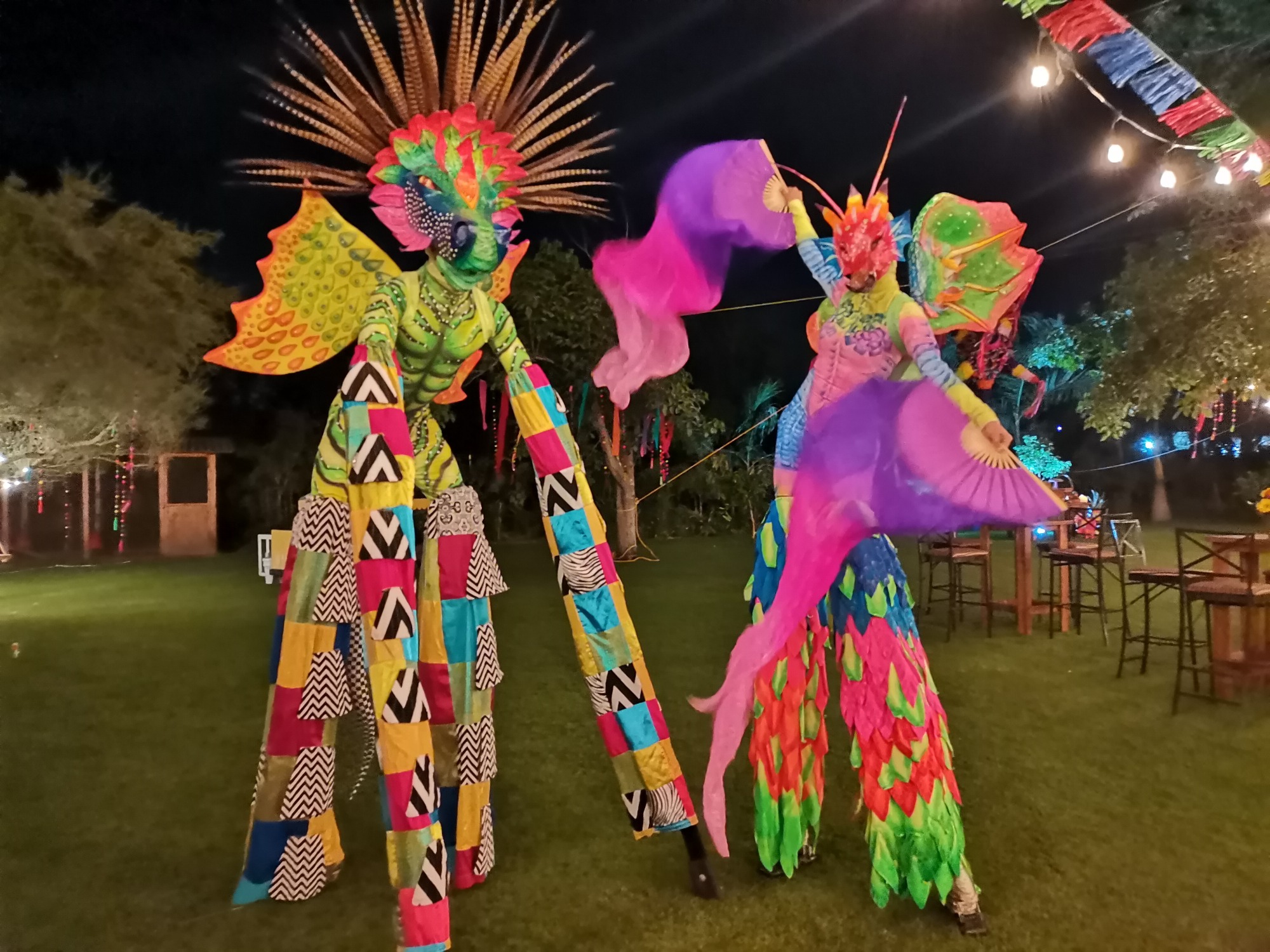 cabo fine entertainment alebrijes stilts
